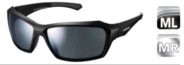 Велосипедные очки Shimano PULSAR Black, мат черн/серебр