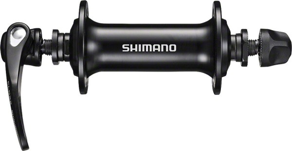 Втулка передняя Shimano RS400, 32 отв, QR 133мм, черн