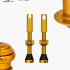 Ниппель бескамерный Peaty's Chris King (MK2) Tubeless Valves 60mm 2 шт. Gold (PTV2-60-GLD-12)
