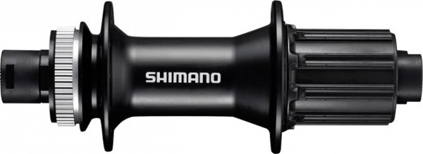 Втулка задняя Shimano MT400, 36 отв, 8-11 ск, C.Lock, под ось 12мм(без оси), OLD 142мм, цв. черн.