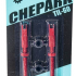Ниппель Chepark бескамерный presta 60мм красный анодированный (пара)