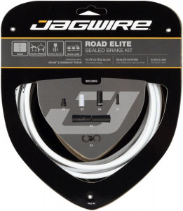 Набор рубашек и тросиков тормоза Jagwire Road Elite Sealed Brake Kit White (SCK051)
