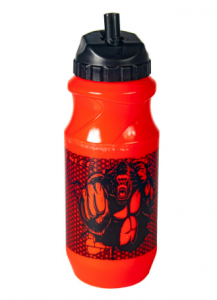 Велобутылка Enlee RR-20 Gorilla Red 0,6 л, красная