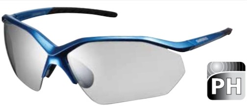 Велосипедные очки Shimano EQUINOX 3 Blue Matte/Photochromic, голуб/Photochrom - сер, доп - прозр