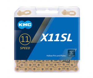 Цепь KMC X11SL 11ск. 118L Silver (BX11SLN18)