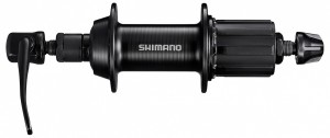 Втулка задняя Shimano Tourney TX500, v-br, 36 отв, 8/9, QR, old:135мм, цв. черн.