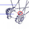 DT Swiss. Ниппель спицевой втулочный для колес Tricon M5 Torx 24M