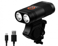 Велофонарь на руль Briviga USB 600 Double