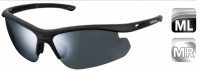 Велосипедные очки Shimano SOLSTICE Black Matte, мат черн/серебр, доп - прозр