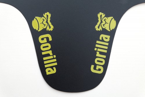 Мини-крыло Gorilla, короткое, 3D жёлтая графика