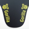 Мини-крыло Gorilla, короткое, 3D жёлтая графика