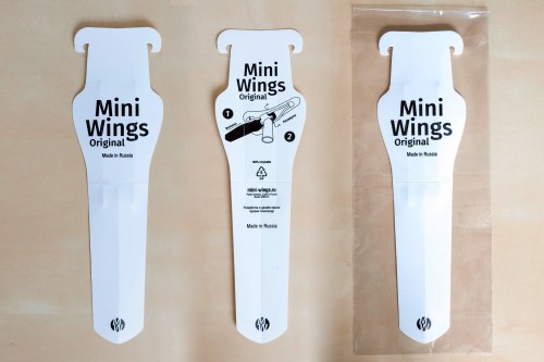 Заднее мини-крыло Mini Wings Original, белое