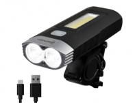 Велофонарь передний (фара) Briviga USB 1000 Double. Светодиоды Cree XM-L2 U2