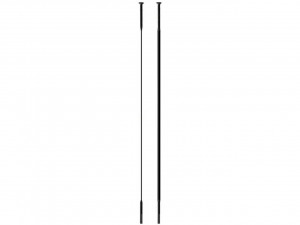 Спица Sapim CX-Ray (2-0,9x2,2-2 мм) Straight pull черная