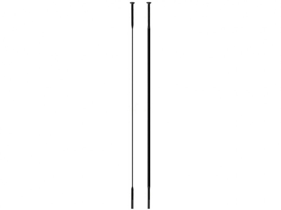 Спица Sapim CX-Ray (2-0,9x2,2-2 мм) Straight pull черная
