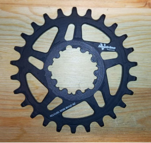 Звезда передняя Neutrino для SRAM BB30 26T NW черная б.уп