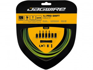Набор рубашек и тросиков переключения Jagwire Pro Shift Kit 1X Organic Green (PCK552)