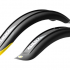 Крылья для велосипеда детские Simpla KIDO SDL 20" - для велосипедов 20", черные с желтым наконечнико