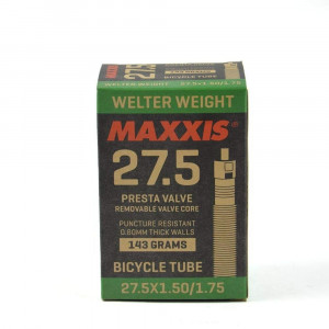 Камера Maxxis Welter Weight 27.5x1.50/1.75 0.8 мм вело нип. 48 мм