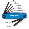 Набор инструментов Park Tool Fold-Up Wrench Set, AWS-10(1шт.)+TWS-2(1шт.)