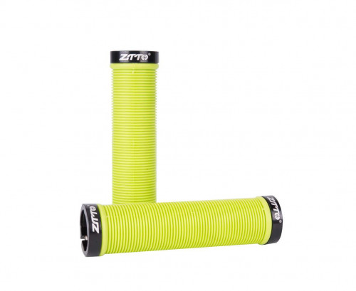 Грипсы ZTTO AG15 LOCK-ON SOFT желто-люминисцентные