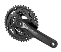 Система Prowheel Suolo-901, 3х9 скоростей, 22-30-40T, 175 мм, черная, MTB