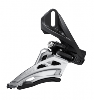 Переключатель передний SHIMANO Deore M4100-D, side-swing, direct mount, для 2x10 Speed, угол 64-69,