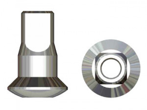 Ниппель спицевой Sapim Inverted Brass Nipple 2/8.5 мм серебристый