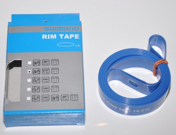 Флиппер Shimano, ободная лента для камерных MTB колес, 27.5", 20-584