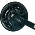 Система Prowheel TY-CM03, 3x8/3х7 скоростей, 28-38-48T, 175 мм, Trekking, черная