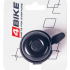 Велозвонок 4BIKE BB3207-Blk алюминий+пластик, D-40мм, черный