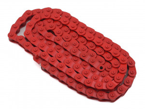 Цепь BMX красная Shadow Interlock V2 RED