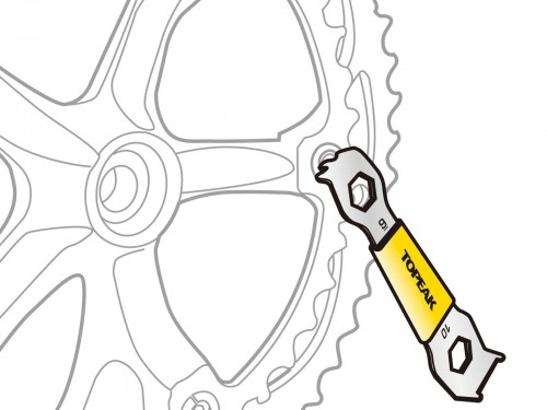 TOPEAK Ключ для бонок Chainring Nut Wrench