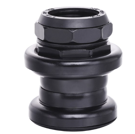 Рулевая колонка KENLI AM-B206, резьбовая, 1.1/8”, цвет черный.
