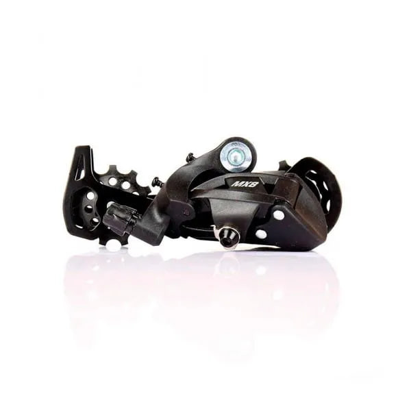 Задний переключатель, SENSAH MX8-C, 8 скор. SGS чёрный. Совместимость SHIMANO (2:1 system)