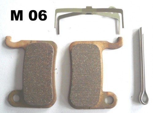 Колодки дисковые Shimano, для тормоза, M06, пара, метал