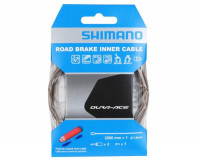 Трос тормоза Shimano, полимерн., для шоссе, 1.6x2000мм, с концевиками для оплетки 2шт. Для BC-9000