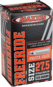 Камера Maxxis Freeride 27.5x2.20/2.50 1.2 мм вело нип.
