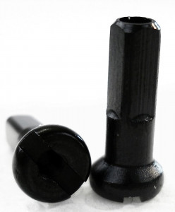 Ниппель спицевой Pillar PB15 1.8 STANDART латунный 15G (1,8мм)X12мм, чёрный