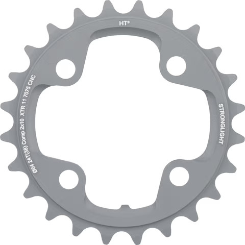 24 Звезда системы Stronglight для Shimano XTR FC M980 2x10 64 mm 24T
