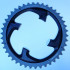 Звезда системы Stronglight для Shimano XTR FC M980 7075-T6 HT3 42T
