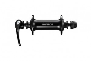 Передняя втулка Shimano RS300, 32 отв, QR 133мм, черн.