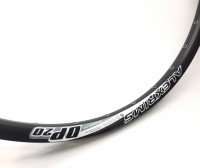 Обод AlexRims DP20, алюминий, 26", 559X20, A/V, MTB,  двойной, диск, 36 спиц, пистонир. чёрн, 530 гр
