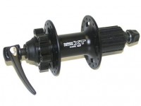 Втулка задняя Shimano XT, M756A, 36 отверстия, 8/9скоростей, 6-болтов, черная