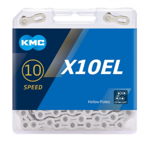 Цепь KMC X10EL 10ск. 114L Silver