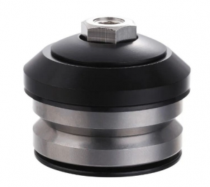 Рулевая колонка Kenli KL-B520H интегрированная 1-1/8'' для установки непосредственно в раму. Цвет внешних деталей анодированный черный.