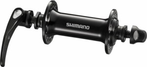 Втулка передняя Shimano RS300, 32 отв, QR 129мм, черная