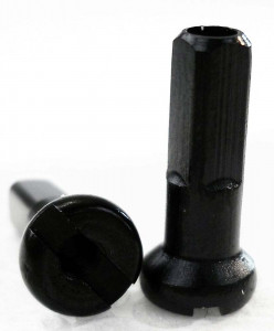 Ниппель спицевой Pillar PB14, 2/14 мм, латунь, черный