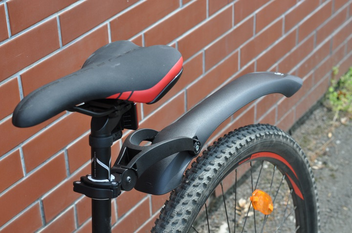 Крыло для велосипеда 24-28" Simpla Hammer PRO, черное, быстросъемное, заднее