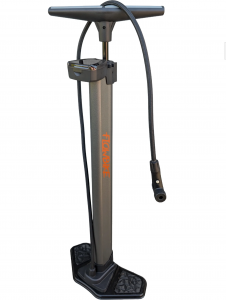 Насос велосипедный напольный с бустером, цифровой манометр (200psi/13bar) FLOWBIKE